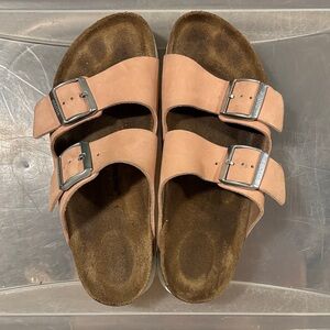 Birkenstock Papillio Pink Women's Sandals with Silver Buckles